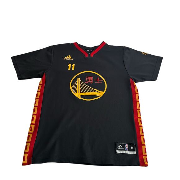 Adidas Klay Thompson Golden State Warriors Chinese New Year Jersey Youth Size M - Picture 1 of 4